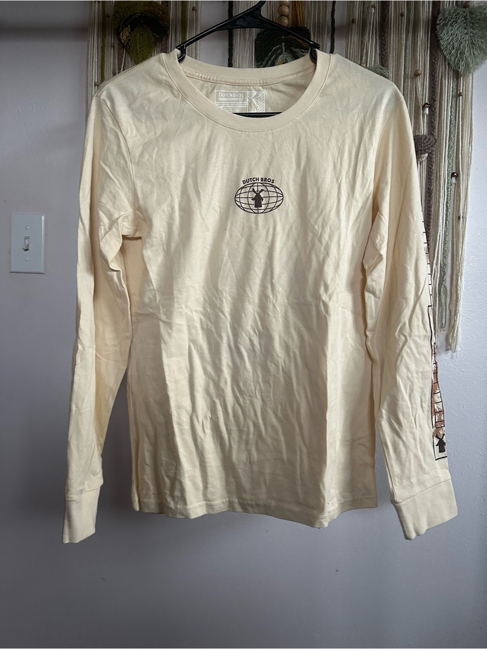Dutch Bros cream Long Sleeve